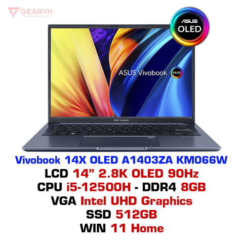 GEARVN Laptop ASUS Vivobook 14X OLED A1403ZA KM066W