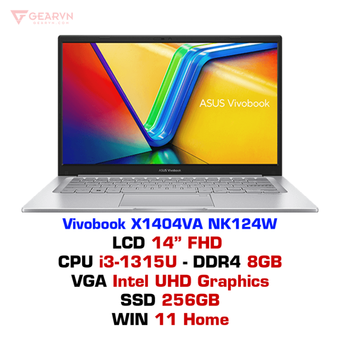 GEARVN Laptop Asus Vivobook X1404VA NK124W