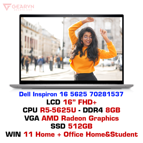GEARVN - Laptop Dell Inspiron 16 5625 70281537