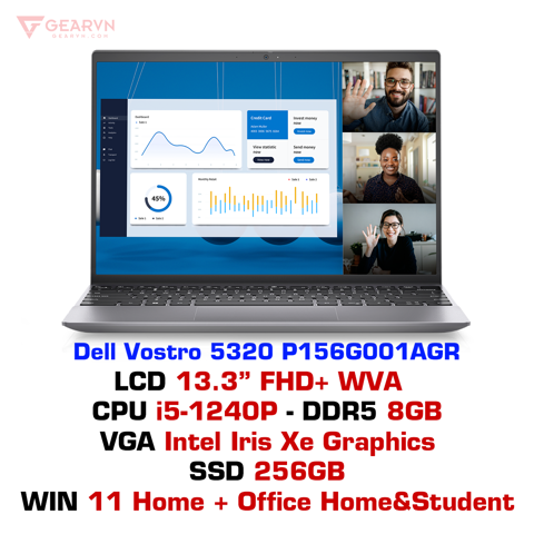 GEARVN - Laptop Dell Vostro 5320 P156G001AGR