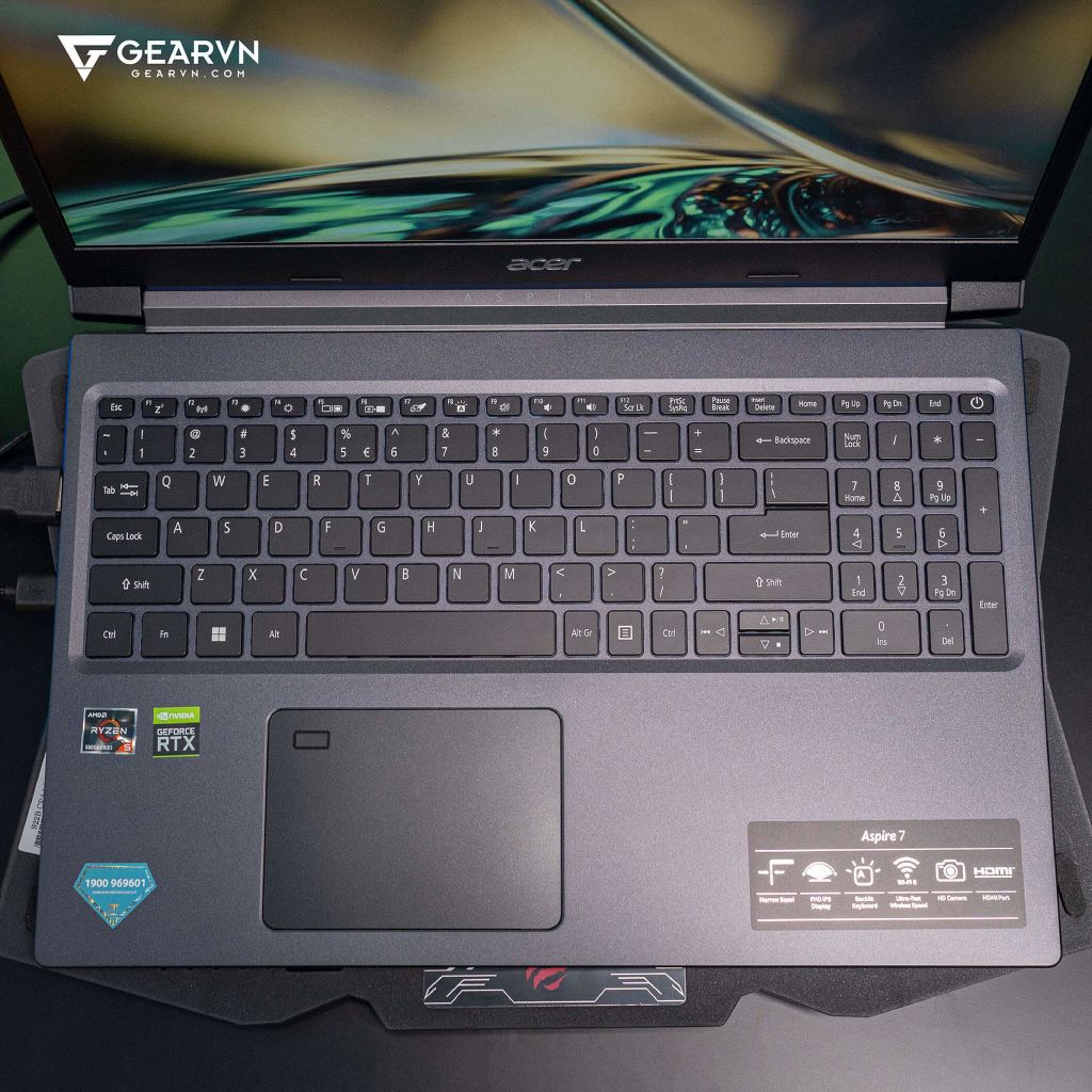 GEARVN - Laptop Gaming Acer Aspire 7 A715 42G R05G