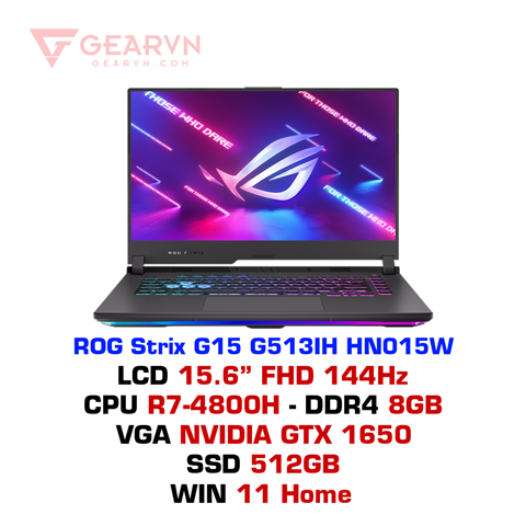 GEARVN Laptop Gaming Asus ROG Strix G15 G513IH HN015W