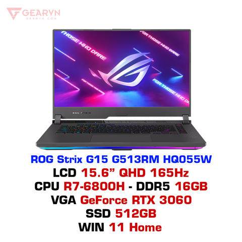 GEARVN Laptop Gaming Asus ROG Strix G15 G513RM HQ055W