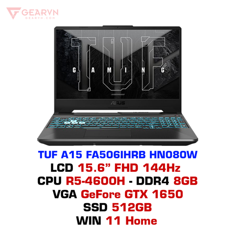 GEARVN Laptop gaming ASUS TUF A15 FA506IHRB HN080W