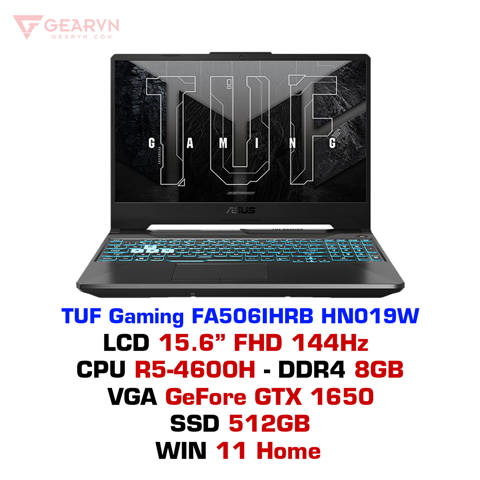 GEARVN - Laptop gaming Asus Tuf FA506IHRB HN019W