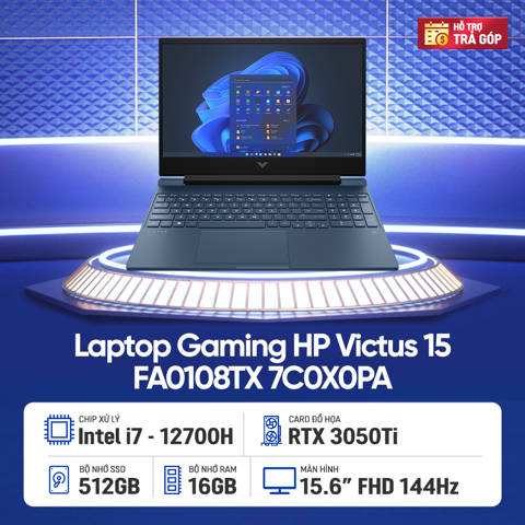 GEARVN Laptop Gaming HP Victus 15 FA0108TX 7C0X0PA