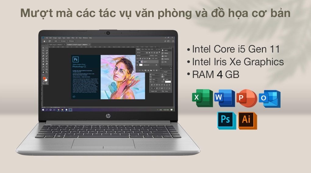 GEARVN Laptop HP 240 G8 518V5PA
