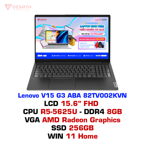 GEARVN Laptop Lenovo V15 G3 ABA 82TV002KVN