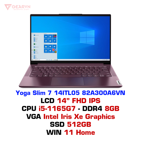GEARVN Laptop Lenovo Yoga Slim 7 14ITL05 82A300A6VN