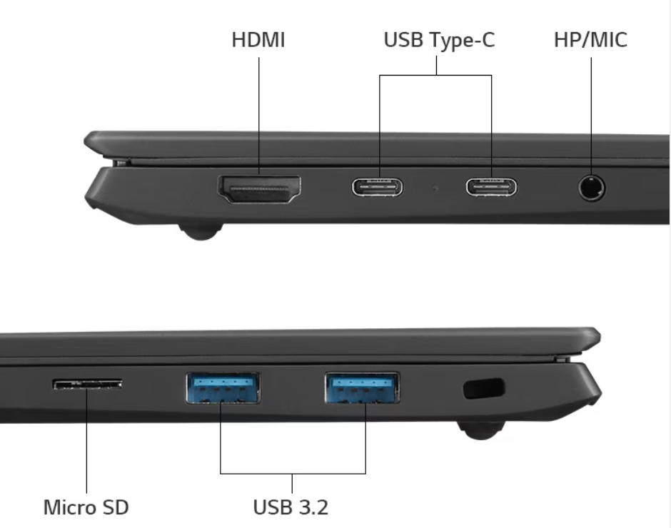 GEARVN Laptop LG Gram 2023 16Z90R EAH75A5