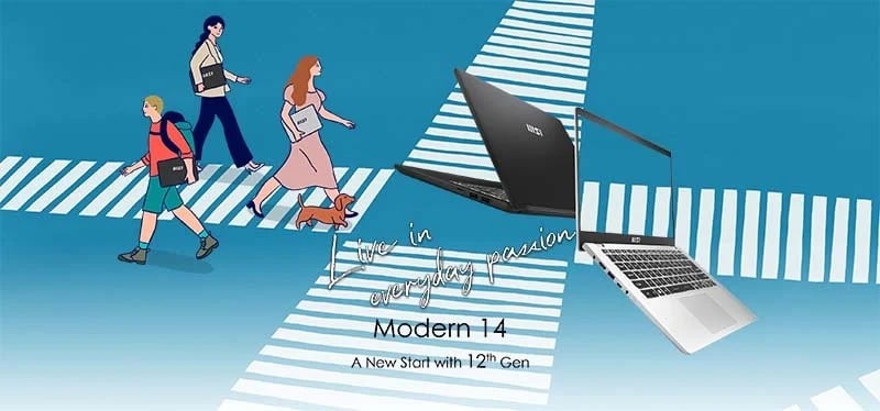 GEARVN Laptop MSI Modern 14 C12M 241VN