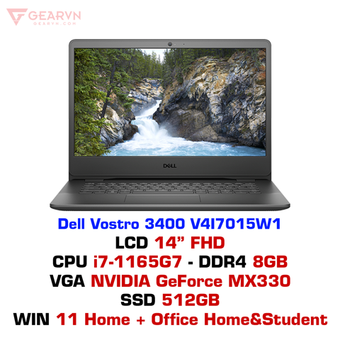 GEARVN - Laptop Dell Vostro 3400 V4I7015W1 Black