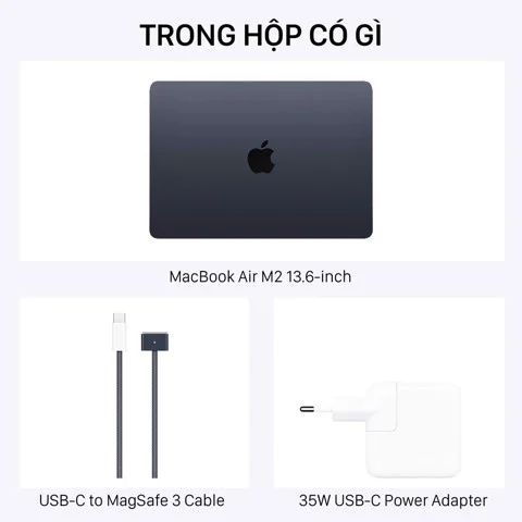 GEARVN - Macbook Air M2 10GPU 16GB 512GB - Starlight