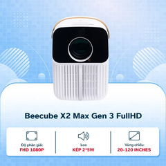 GEARVN  - Máy chiếu mini Beecube X2 Max Gen 3 Full HD