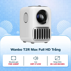 GEARVN  - Máy chiếu mini Wanbo T2R Max Full HD Trắng