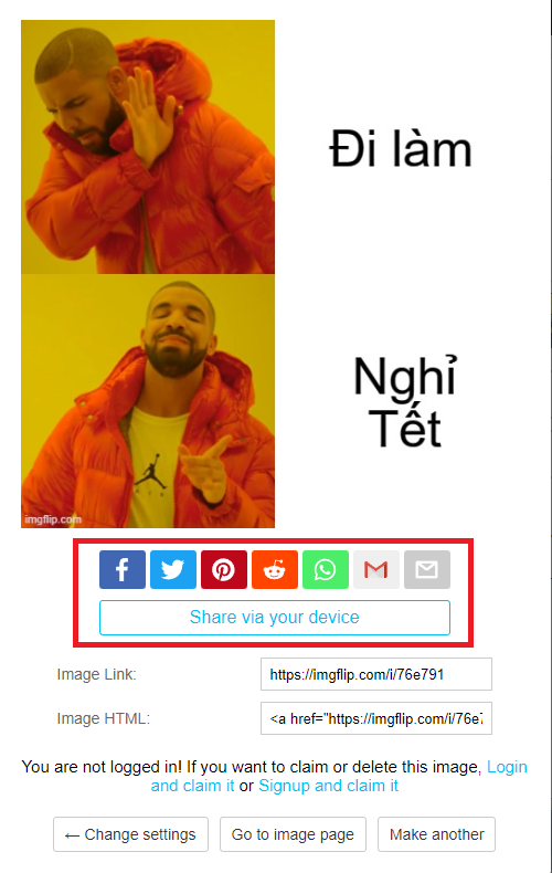 GEARVN -  Tạo ảnh meme trên Meme Generator