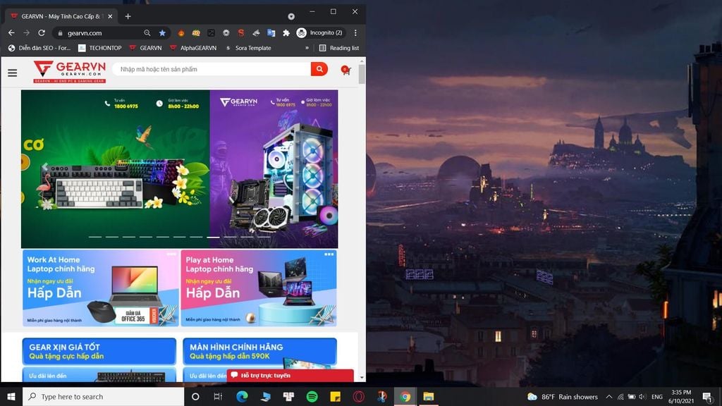 GEARVN.COM - Lắc (shake) tab công việc trên Windows 10