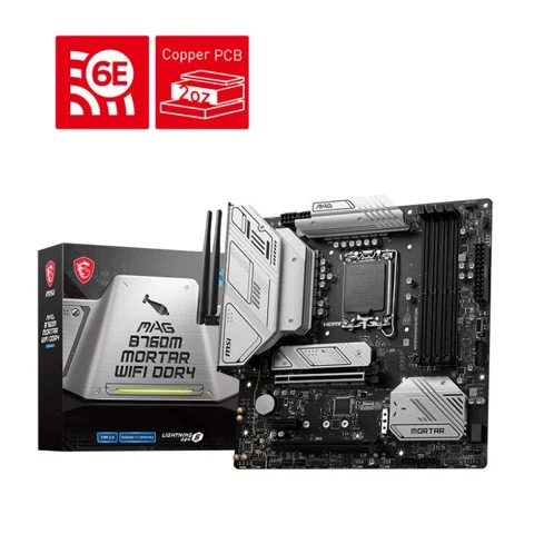 GEARVN - Bo Mạch Chủ MSI MAG B760M MORTAR WIFI DDR4