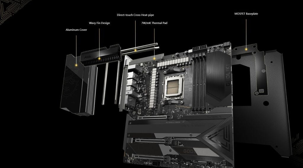 GEARVN - MSI MEG X670E GODLIKE (DDR5) (AMD Socket AM5)