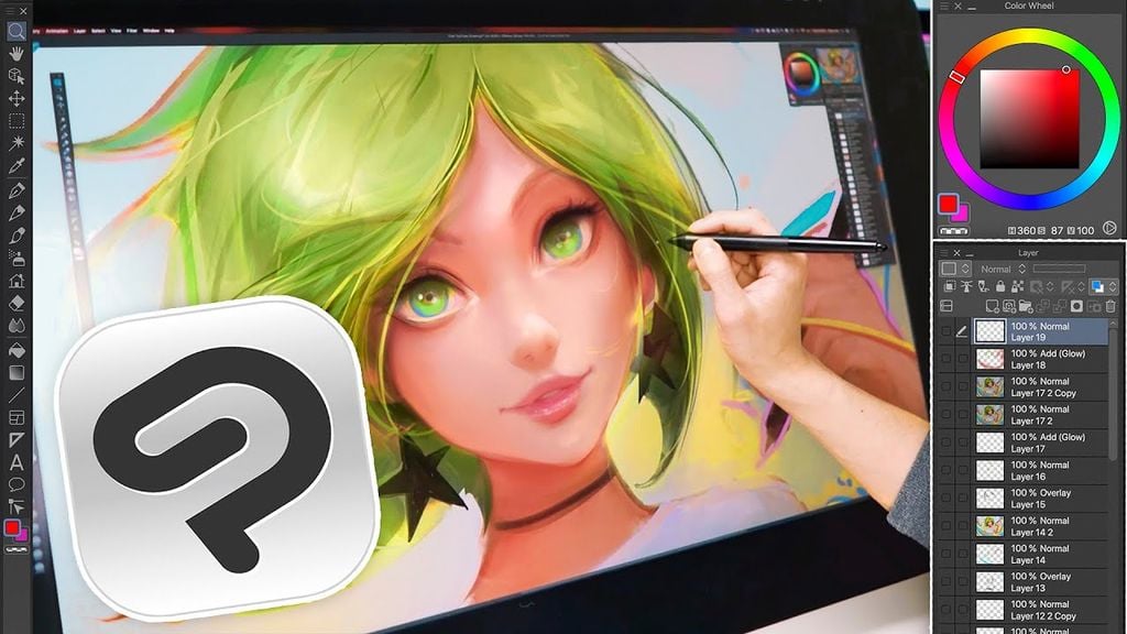 GEARVN - Phần mềm vẽ anime Clip Studio Paint