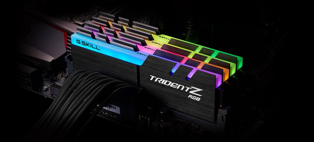 GEARVN - Ram G.Skill Trident Z 1x8GB RGB 3200 (F4-3200C16S-8GTZR)