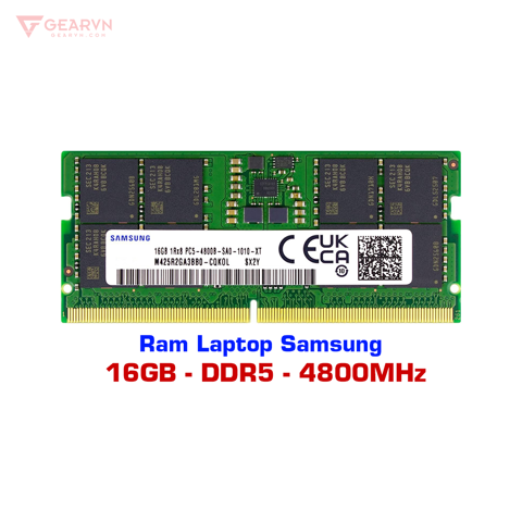 GEARVN Ram Laptop Samsung DDR5 16GB 4800MHz M425R2GA3BB0 CQKOL