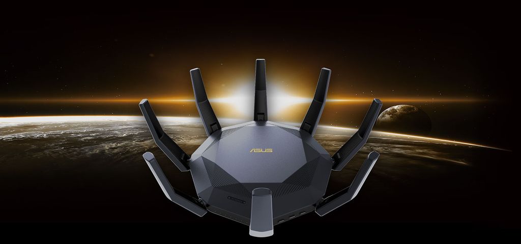 GEARVN.COM - Bộ định tuyến WiFi 6 Asus RT-AX89X