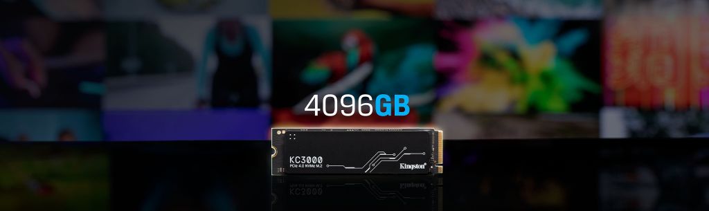 GEARVN - SSD Kingston KC3000 1TB M.2 PCIe gen 4 NVMe