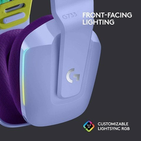 GEARVN - Logitech G733 LIGHTSPEED Wireless Lilac