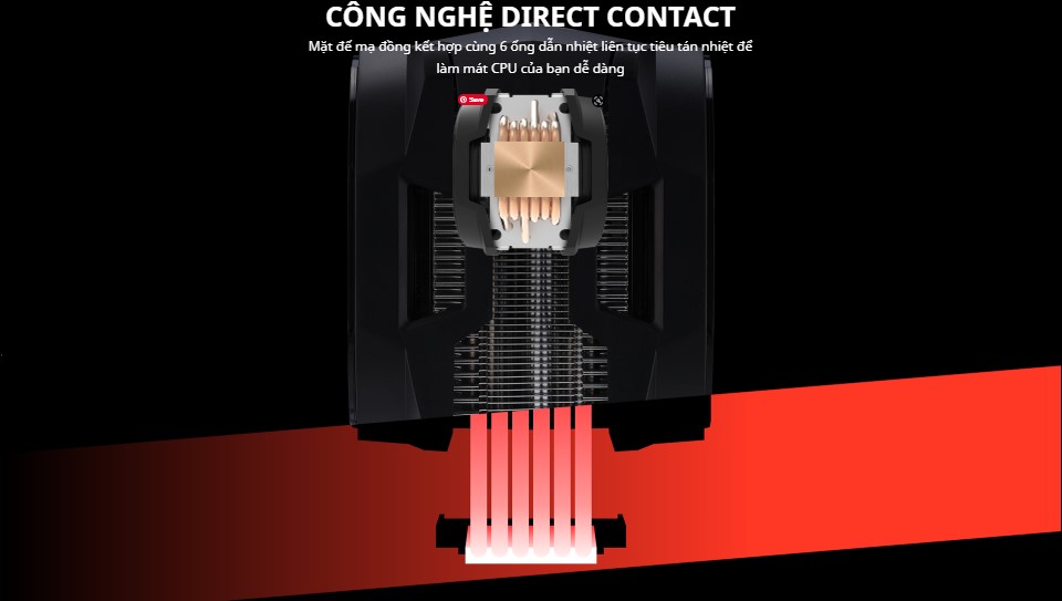 Tản nhiệt Cooler Master MASTERAIR MA610P ARGB 3 GEARVN.COM - Tản nhiệt Cooler Master MASTERAIR MA610P ARGB