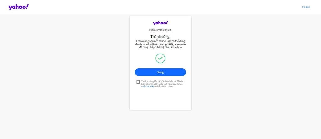 GEARVN - Tạo Yahoo! Mail