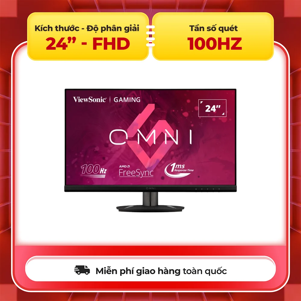 GEARVN - Top màn hình 24 inch - Màn hình Viewsonic VX2416 24