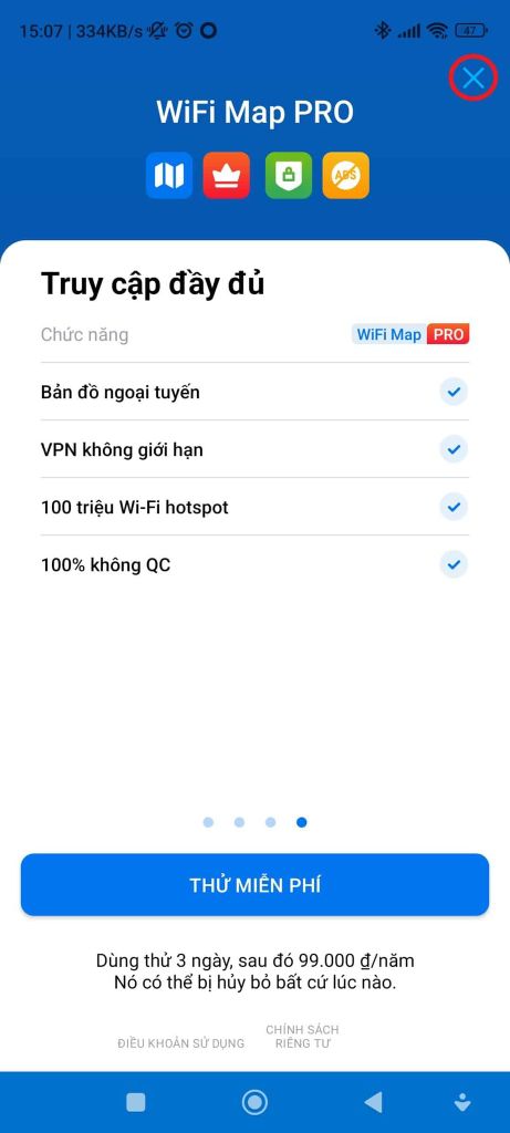 Hướng dẫn sử dụng WiFi Map - GEARVN