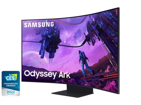 GEARVN - Màn hình cong Samsung Odyssey Ark LS55BG970 55“ VA 4K 165Hz Quantum Mini-LED