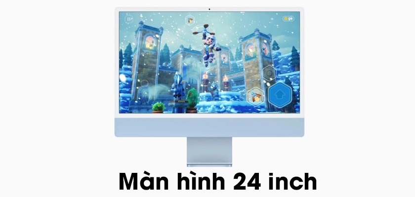 iMac 24 2021 M1 8GPU 8GB 256GB MGPC3SA /A - Silver