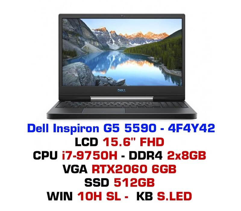 Laptop Dell Inspiron G5 5590 4F4Y42