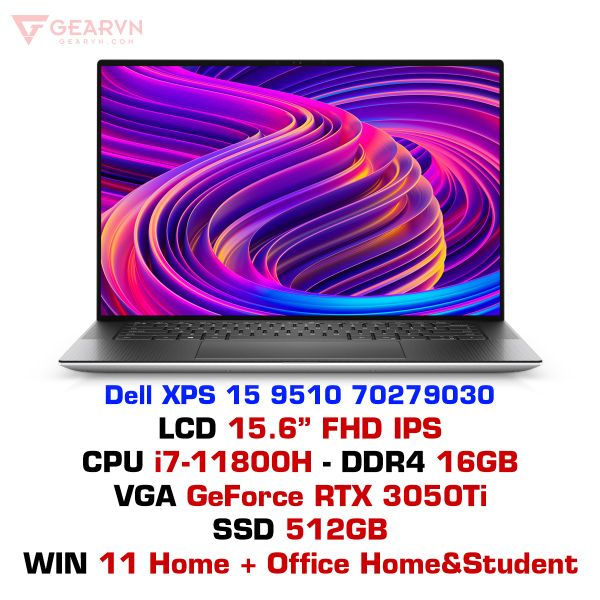 Laptop Dell XPS 15 9510 70279030