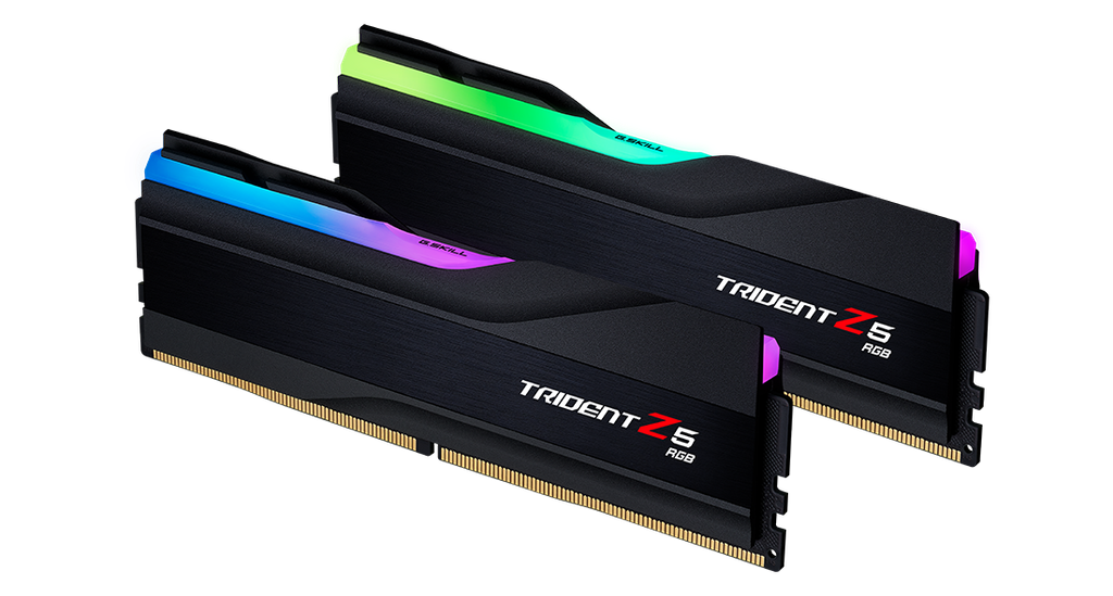 GEARVN RAM DDR5 G.Skill Trident Z5 RGB 2x16GB 6000mhz Black CL30 (F5-6000J3040F16GX2-TZ5RK)