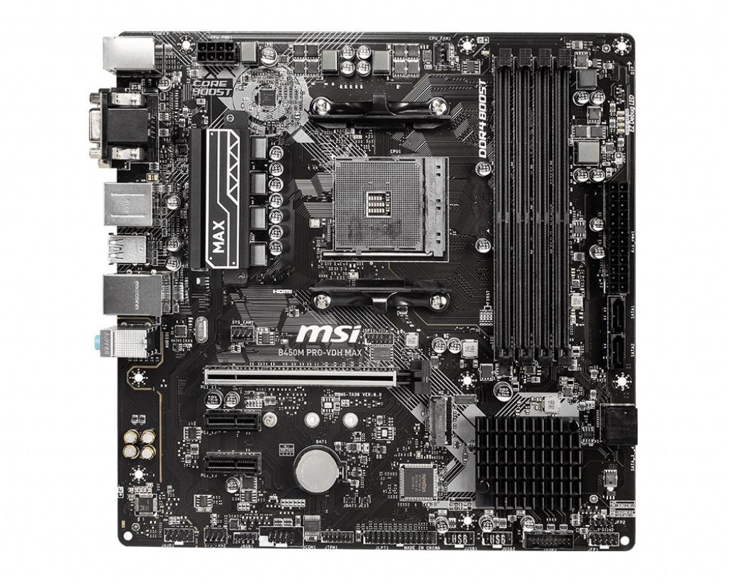 Mainboard MSI B450M PRO-VDH MAX