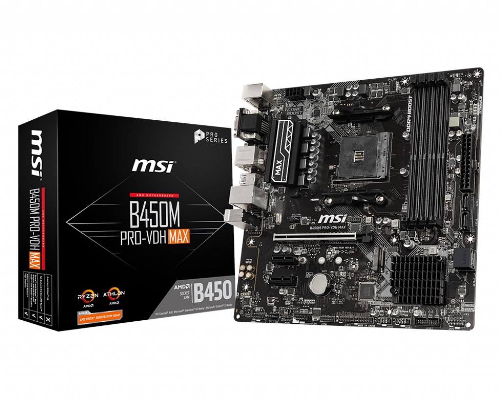Mainboard MSI B450M PRO-VDH MAX