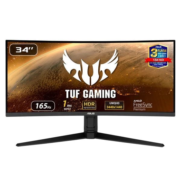 màn hình ASUS TUF GAMING VG34VQL1B 34“ 2K 165Hz HDR chuyên game