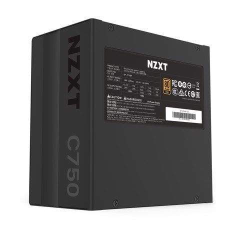 nguồn máy tính NZXT C750W - 80 Plus Gold - Full Modular