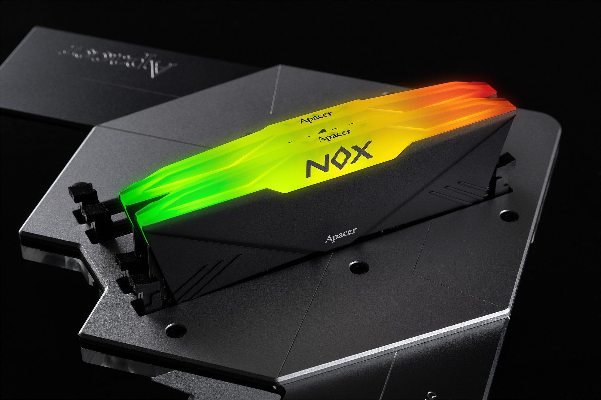 Ram Apacer Nox Rgb 8Gb/3200 DDR4 (1x8Gb) Led RGB Black