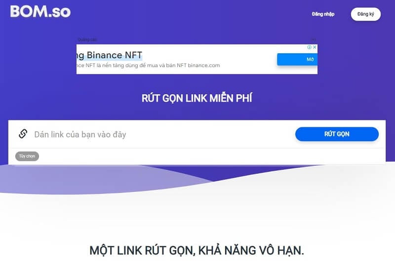 Rút gọn link