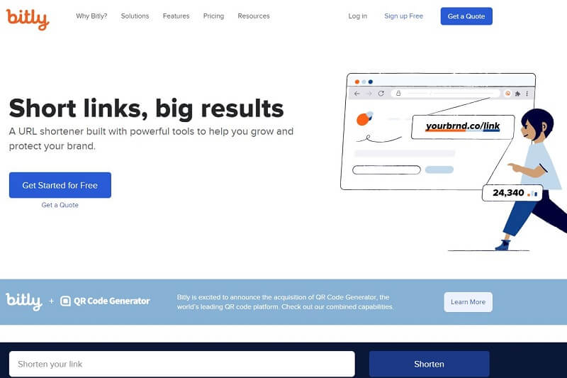Rút gọn link