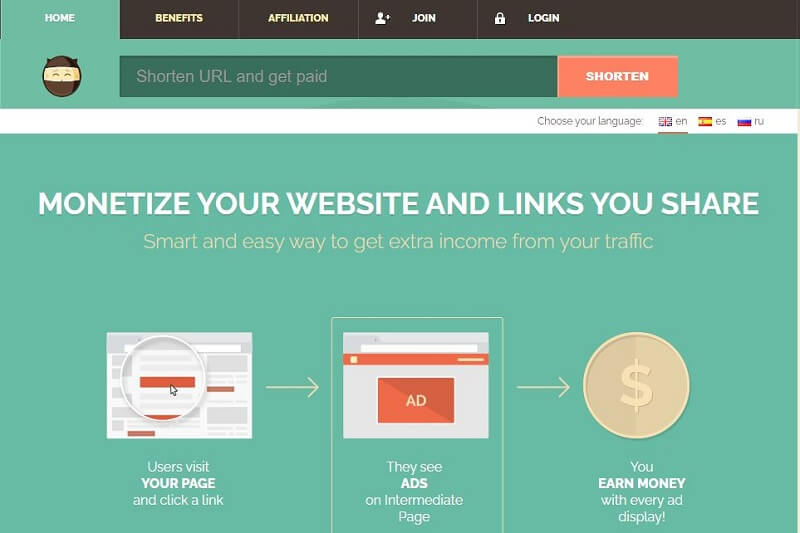 Rút gọn link
