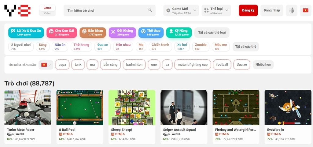 Top 10 Game Web Hay chơi game Online miễn phí