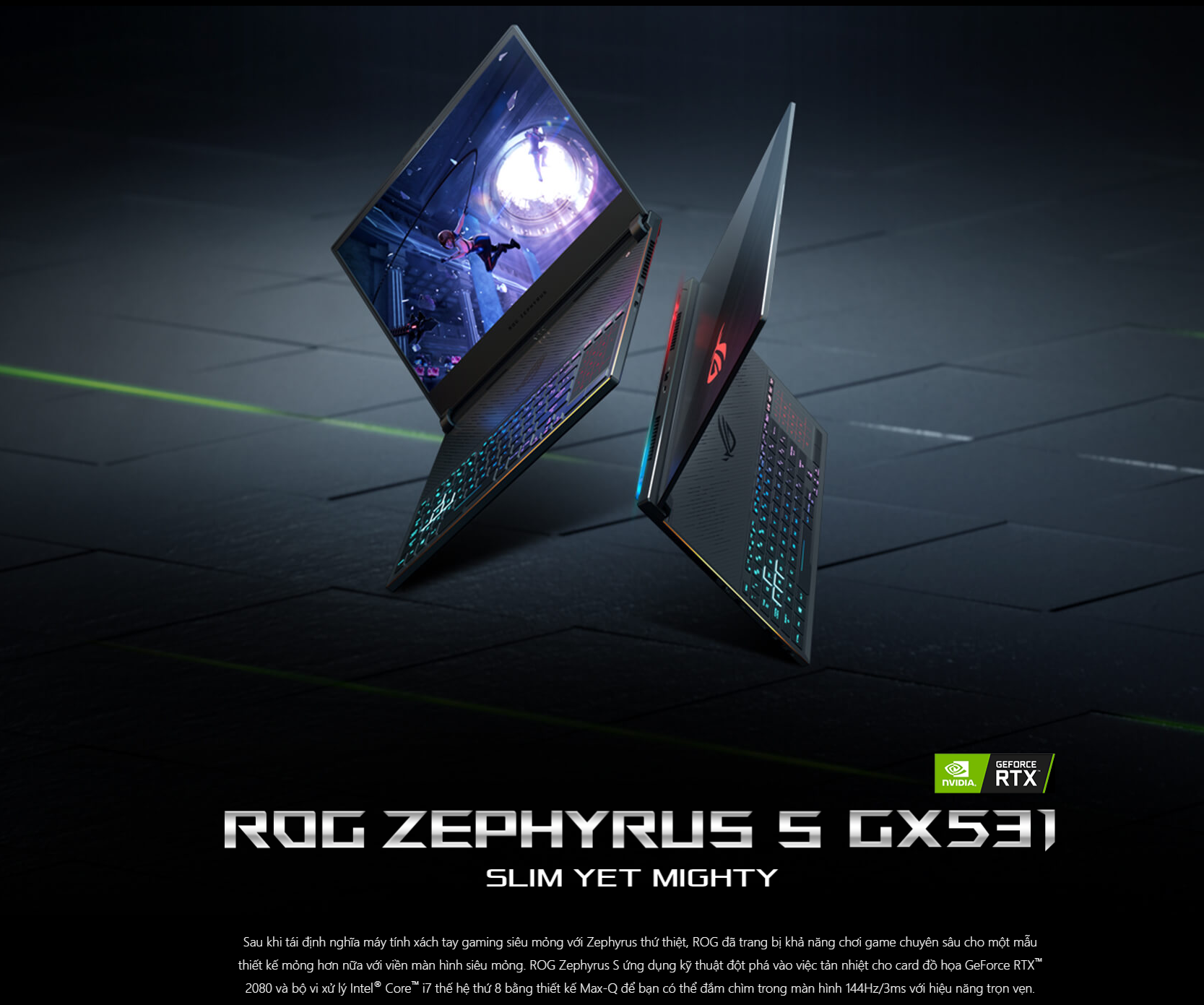 Laptop ASUS ROG Zephyrus S GX531GW-ES006T