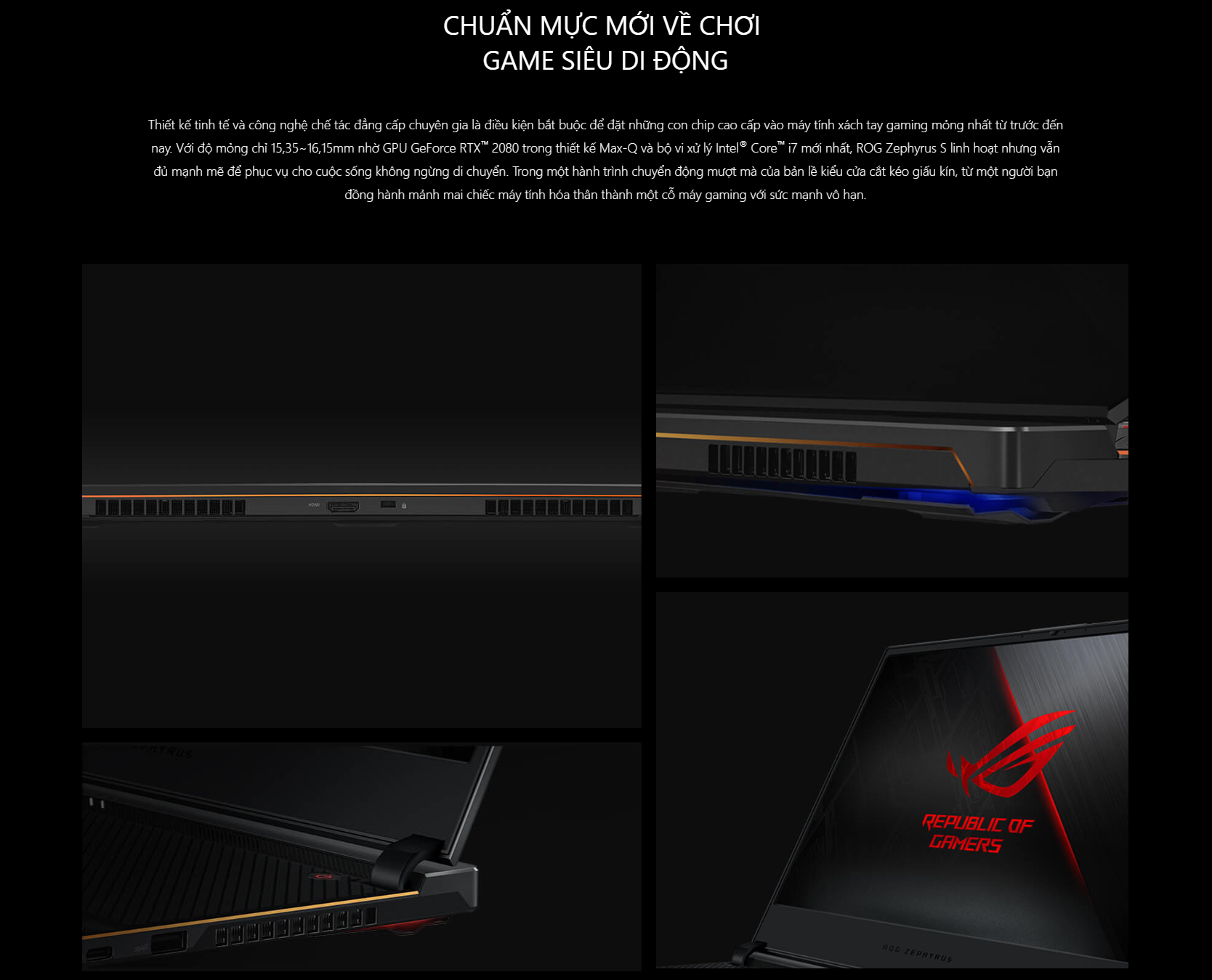 Laptop ASUS ROG Zephyrus S GX531GW-ES006T