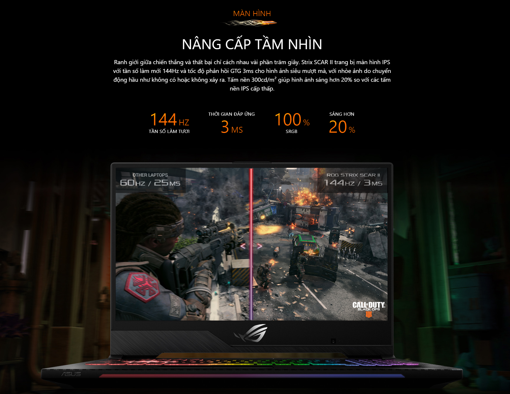Laptop Gaming Asus ROG Strix SCAR II GL704GW-EV048T